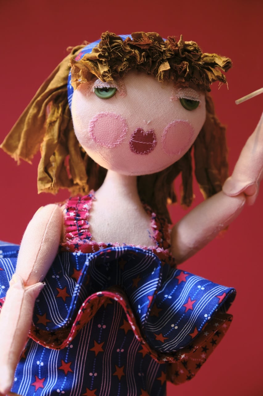 Betsy - Luxury handmade doll