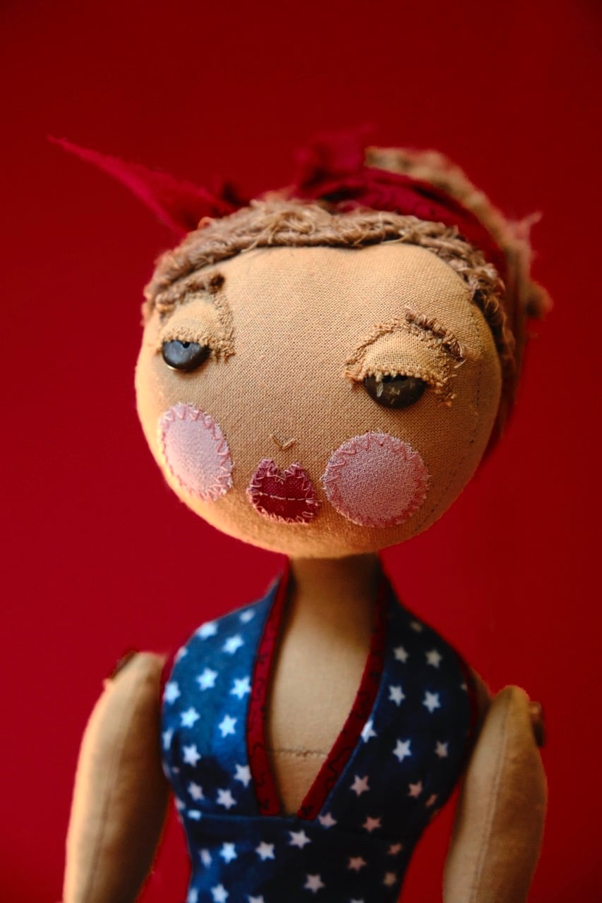 Gabriela - Luxury handmade doll